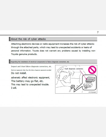 toyota axio 2024-2025 owners manual in english